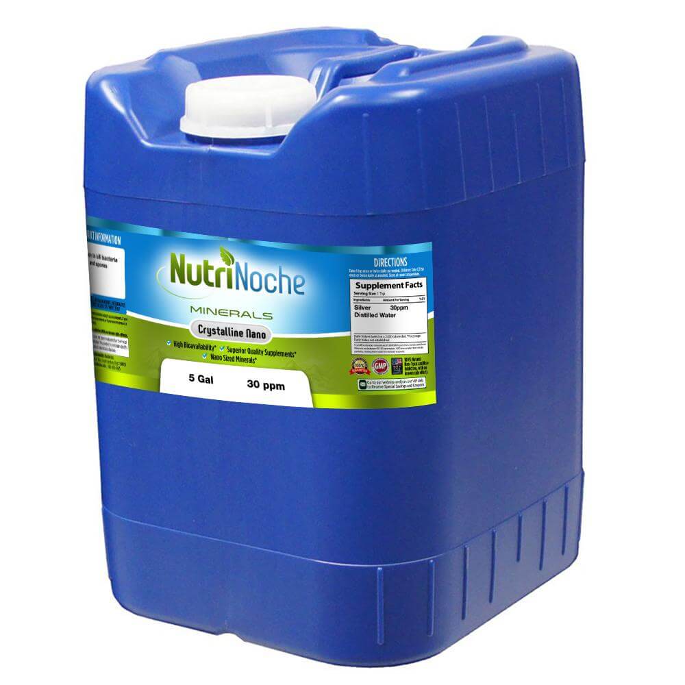 colloidal silver 5 gallons nutrinoche 30 ppm