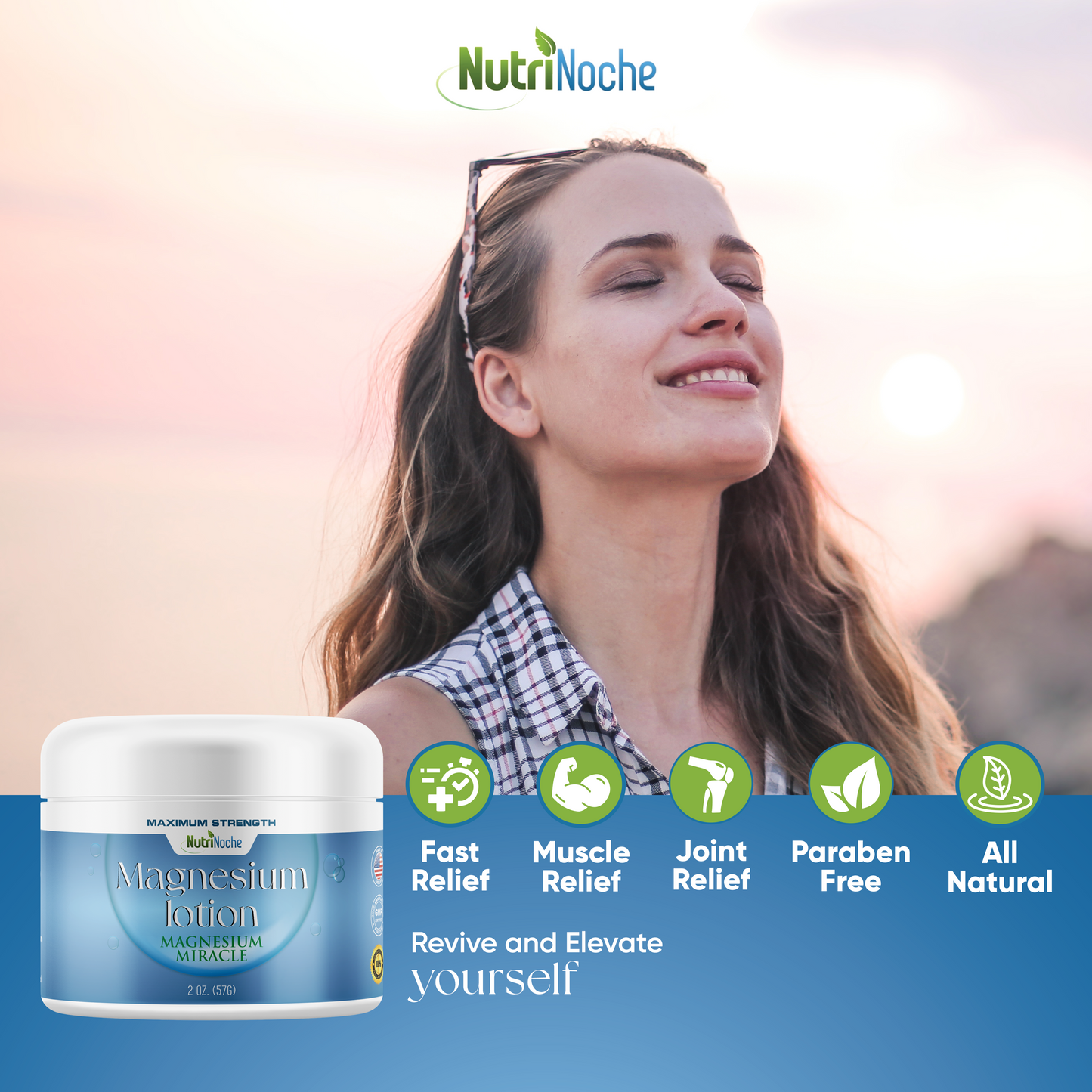 Magnesium Lotion by Nutrinoche. "Highly Recommended" Malvin ⭐⭐⭐⭐⭐