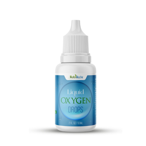 NutriNoche Liquid Oxygen Drops Supplement - 2 Fl. Oz of Liquid Oxygen Drops