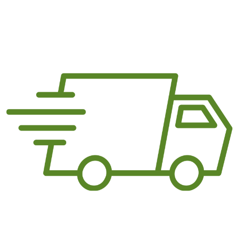 Fast delivery truck