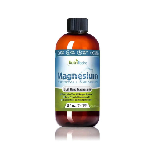 NutriNoche Liquid Magnesium | 99.99% Ultra Pure Crystalline Nano Magnesium Particles