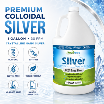 Colloidal Silver Supplement – Ultra-Pure | NutriNoche