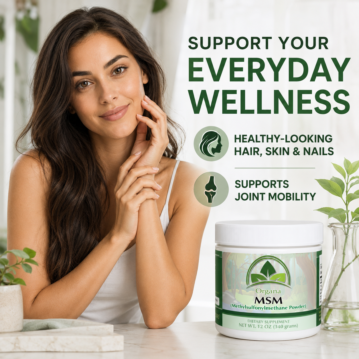 MSM Supplement – OptiMSM Crystal Formula | NutriNoche