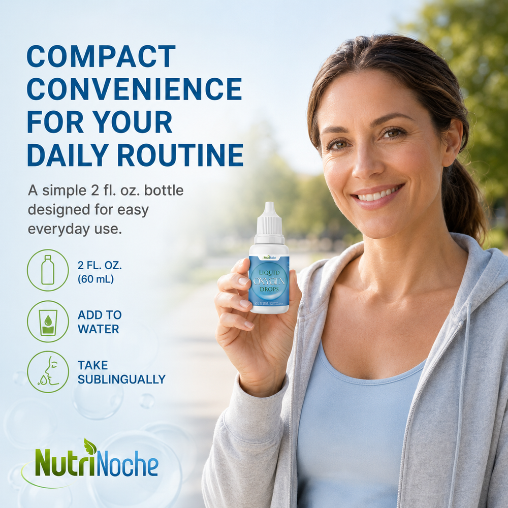 Liquid Oxygen Drops simple drops for daily routine