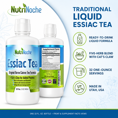Essiac Tea | NutriNoche 5-Herb Liquid Essiac Tea – Ready to Drink