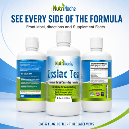 Essiac Tea | NutriNoche 5-Herb Liquid Essiac Tea – Ready to Drink