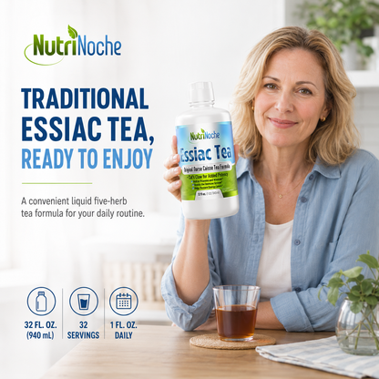 Essiac Tea | NutriNoche 5-Herb Liquid Essiac Tea – Ready to Drink
