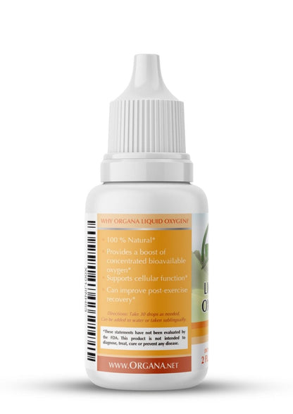 Liquid Oxygen Drops Supplement. 100% Natural, Premium & Stabilized - NutriNoche