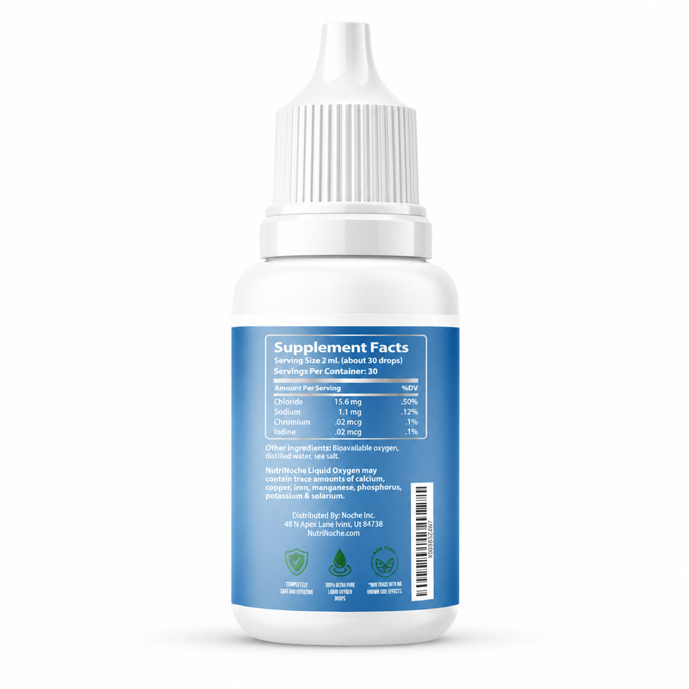 Liquid oxygen supplement facts NutriNoche