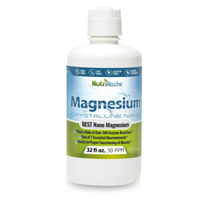 NutriNoche Liquid Magnesium | 99.99% Ultra Pure Crystalline Nano Magnesium Particles - NutriNoche