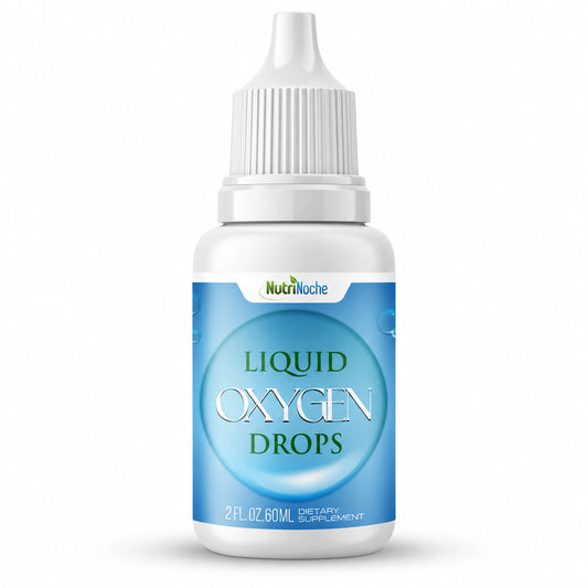 Liquid Oxygen Drops – Stabilized Oxygen Supplement, 2 oz