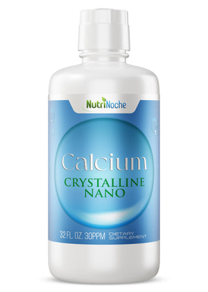 NutriNoche Liquid Calcium | 99.99% Ultra Pure Crystalline Nano Calcium Particles