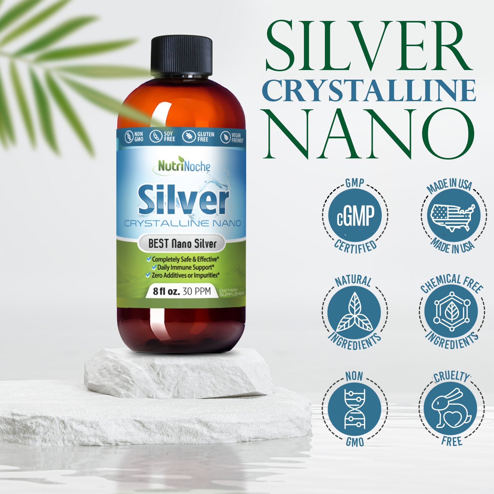 NutriNoche Colloidal Silver: Natural Immune Support and Health Benefits