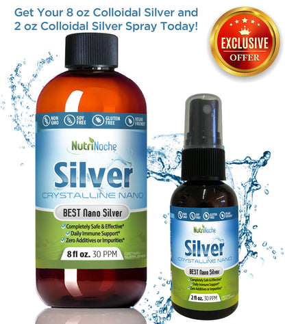 Colloidal Silver Supplement – Ultra-Pure | NutriNoche