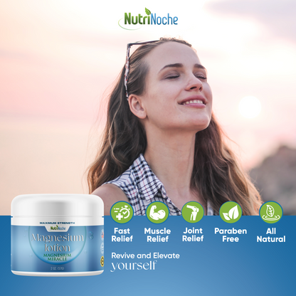 Magnesium Lotion by Nutrinoche. "Highly Recommended" Malvin ⭐⭐⭐⭐⭐