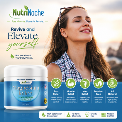 Magnesium Lotion by Nutrinoche. "Highly Recommended" Malvin ⭐⭐⭐⭐⭐