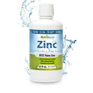 Liquid Zinc Supplement | 99.99% Nano Sized Zinc Particles | NutriNoche - NutriNoche