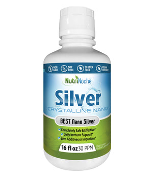 Colloidal Silver | 99.99% Pure Nano Silver Particles from NutriNoche - NutriNoche