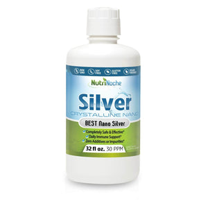 Colloidal Silver | 99.99% Pure Nano Silver Particles from NutriNoche - NutriNoche